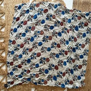 John Derian 100% silk made in Italy scarf - floral purchased in West Village NYC